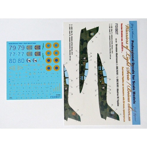 Foxbot decals 48 051 - 1/48, 48-051